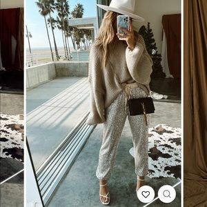 12th Tribe Sequin Jogger